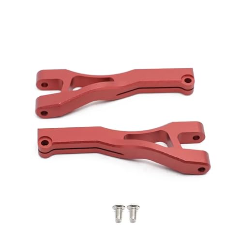 AKSDYIR RC Vorne Hinten Schwinge Für Arrma Für Mojave 6s 1/7 Rc Allradantrieb Offroad-Modellauto Hochgeschwindigkeits-V2 Vorne Und Hinten Für Schwingarme(Red,Size3) von AKSDYIR