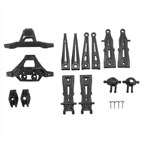 AKSDYIR RC Vorne Hinten Schwinge Für Laegendary Für Legend 1/10 14 PCS Vorne Hinten Oben Unten Für Schaukel Arm Streening Cup Stoßstange RC Auto Ersatzteile Zubehör von AKSDYIR