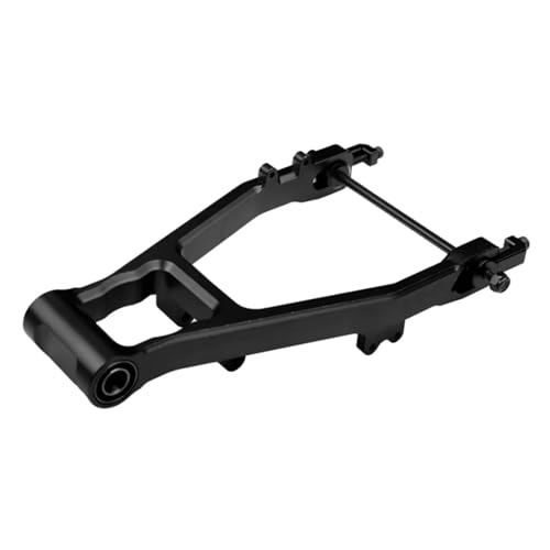 AKSDYIR RC Vorne Hinten Schwinge Für Losi Promoto-Mx 1/4 Rc Auto Legierung Kette Spannung Hinten Für Schaukel Arm Größere Innen Lager Upgrade Zubehör(Black) von AKSDYIR