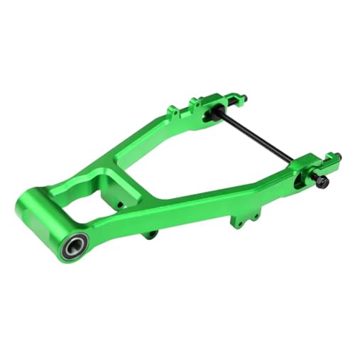 AKSDYIR RC Vorne Hinten Schwinge Für Losi Promoto-Mx 1/4 Rc Auto Legierung Kette Spannung Hinten Für Schaukel Arm Größere Innen Lager Upgrade Zubehör(Green) von AKSDYIR