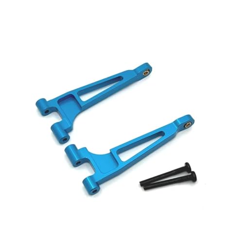 AKSDYIR RC Vorne Hinten Schwinge Für MJX Für Hyper Go 14209 14210 1/14 Aluminiumlegierung Hinten Oben Für Schwinge RC Autos Truck Verbesserte Teile(Blue) von AKSDYIR