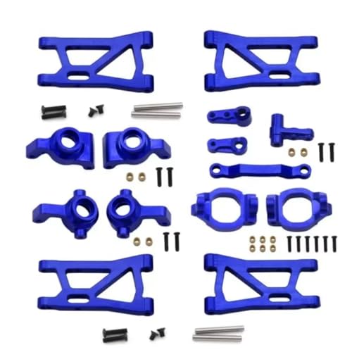 AKSDYIR RC Vorne Hinten Schwinge Für Remo Für Hobby Smax 1/16 RC Auto 1631 1635 1651 1655 Für Schwinge Lenkung Gruppe Tasse Achse Montieren C Für Sitz Aluminium Legierung Upgrade Teile(Blue) von AKSDYIR