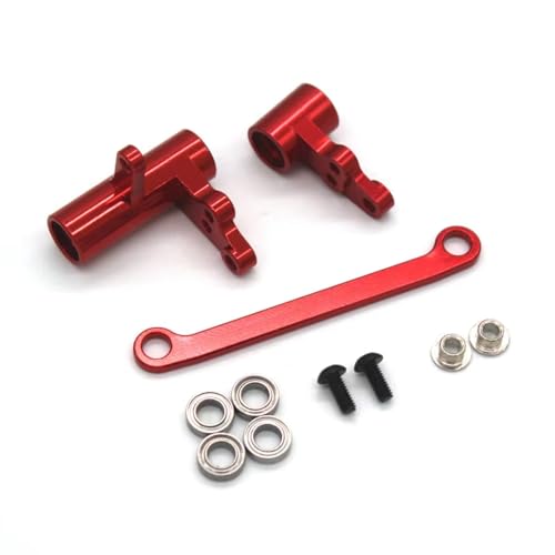AKSDYIR RC Vorne Hinten Schwinge Für Rlaarlo AM-X12 AM-D12 1/12 Fernbedienung Auto Optional Teile Metall Upgrade Zubehör Für Schaukel Arm Lenkung Tasse(Size1) von AKSDYIR