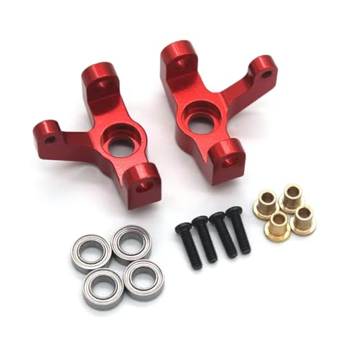 AKSDYIR RC Vorne Hinten Schwinge Für Rlaarlo AM-X12 AM-D12 1/12 Fernbedienung Auto Optional Teile Metall Upgrade Zubehör Für Schaukel Arm Lenkung Tasse(Size5) von AKSDYIR