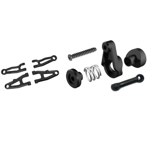 AKSDYIR RC Vorne Hinten Schwinge Für SG1603 Für SG1604 1/16 RC 4-teiliger Vorderer Oberer Und Unterer Arm Mit Servo Saver-Puffer Für Die Schwenkarm-Verbindungsstange AKSDYIR RC Vorne Hinten Schwinge Für SG1603 Für SG1604 1/16 RC 4-teiliger Vorderer Oberer Und Unterer Arm Mit Servo Saver-Puffer Für Die Schwenkarm-Verbindungsstange von AKSDYIR