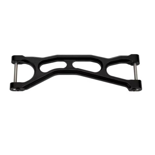 AKSDYIR RC Vorne Hinten Schwinge Für Universalteile RC-Auto Angepasste CNC-Bearbeitung Anpassen Von Aluminium Vorne Hinten Oberen Unteren Querlenker(Black) von AKSDYIR