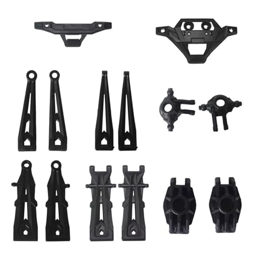 AKSDYIR RC Vorne Hinten Schwinge Für XLH Für Hosim 9125 RC Auto 14 Stück Vorne Hinten Oben Unten Für Schwinge Lenkbecher Stoßstange Upgrade Zubehör von AKSDYIR