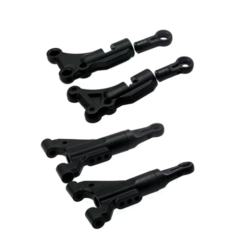 RC Vorne Hinten Schwinge Für 3Racing Für Sakura D4 Für AWD RWD 1/10 RC Drift Für Rennwagenteile Zubehör Vorderer Verbundoberer Unterer Querlenker(Upper and Lower) von AKSDYIR