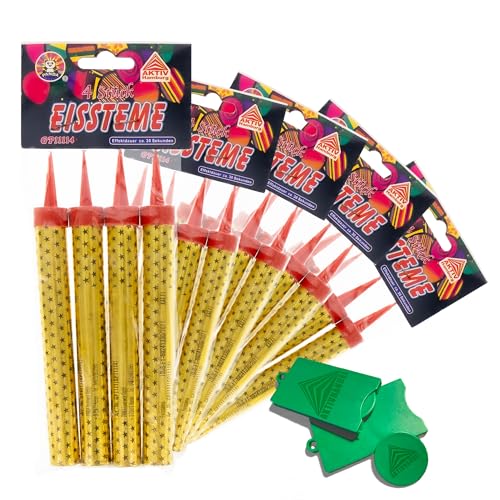 AKTIVHANDEL 20 Zaubersterne, Fontänen für Torten und Kuchen, für drinnen und draußen, Zimmerfontänen, 30 Sekunden Brenndauer, Kat F1 Feuerwerk inkl. Einkaufswagenchip AKTIVHANDEL 20 Zaubersterne, Fontänen für Torten und Kuchen, für drinnen und draußen, Zimmerfontänen, 30 Sekunden Brenndauer, Kat F1 Feuerwerk inkl. Einkaufswagenchip von AKTIVHANDEL
