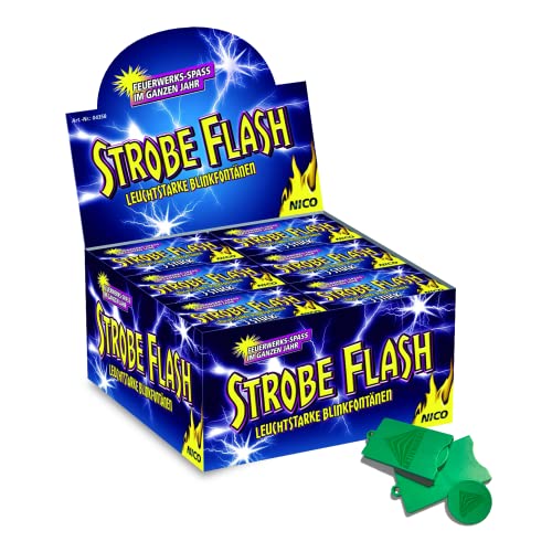 AKTIVHANDEL Strobe Flash 54 Stück Blinkfontänen Fontänen, Kat F1 Feuerwerk inkl. Einkaufswagenchip AKTIVHANDEL Strobe Flash 54 Stück Blinkfontänen Fontänen, Kat F1 Feuerwerk inkl. Einkaufswagenchip von AKTIVHANDEL