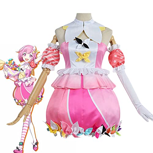 AKTOTO Anime Cosplay Projekt Sekai Nene Kusanagi Uniform Emu Otori Cosplay Halloween Komplettes Set für Damen und Herren, Emu Otori, M AKTOTO Anime Cosplay Projekt Sekai Nene Kusanagi Uniform Emu Otori Cosplay Halloween Komplettes Set für Damen und Herren, Emu Otori, M von AKTOTO