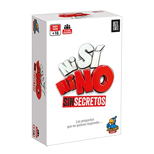 AL LORO NI SI NI - ohne Geheimnisse Games, Tischspiele für Erwachsene, Trinkspiel, für Partys und Lachen, Spiel mit Freunden, originelle Geschenke + 18 Jahre von AL LORO