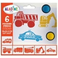 ALADINE 00000000000000081392 Schablonen Autos ALADINE 00000000000000081392 Schablonen Autos von ALADINE