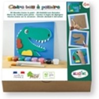 ALADINE 00000000000000085488 3D-Holzbild zum Bemalen Dinosaurier von ALADINE