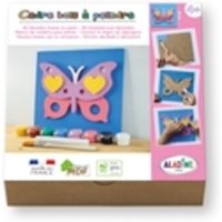 ALADINE 00000000000000085490 3D-Holzbild zum Bemalen Schmetterling von ALADINE