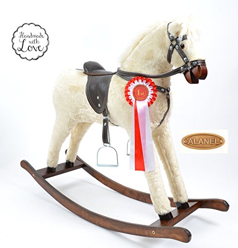 Sunny Sehr Hochwertiges Großes Schaukelpferd/Schaukeltier Handarbeit NEU & OVP Rocking Horse von ALANEL