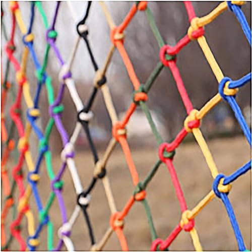 ALANIZ Kletternetz, Kletternetz, Treppennetz, buntes dekoratives Netz for Hängematte, Spielplatzdekoration, Sisalseil, dekorative Netzdekoration (Größe: 1 x 2 m) (Color : One Color, Size : 1 * 1m) von ALANIZ