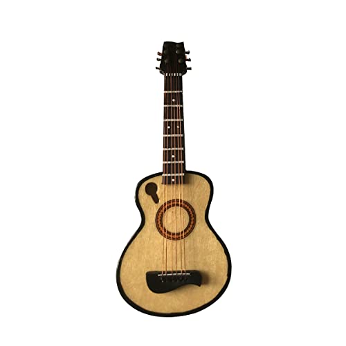 ALANO Mini-Gitarren-Dekoration aus Holz, 14 cm ALANO Mini-Gitarren-Dekoration aus Holz, 14 cm von ALANO