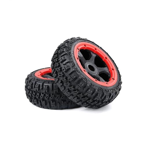 Teile aufrüsten Kompatibel Mit HPI Für ROFUN Für BAHA Für ROVAN Für KM Für BAJA 5B Knobby Vorder- Oder Hinterrad-Reifen-Montagesatz. Passend Für 1/5 RC CAR Toys TEILE ( Color : 1 , Size : Front ) von ALBARAY
