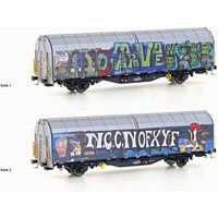 ALBERT MODELL AM245040 H0 Schiebewandwagen Hbbillns Graffiti Edition, SBB, Ep. VI ALBERT MODELL AM245040 H0 Schiebewandwagen Hbbillns Graffiti Edition, SBB, Ep. VI von ALBERT MODELL