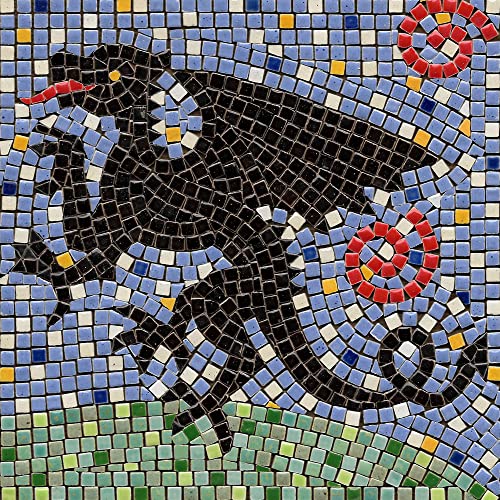 Mosaik bastelset, DIY 20x20cm, Drachen von ALEA Mosaic