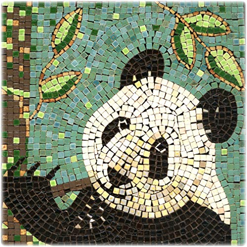 ALEA Mosaic Mosaik bastelset, DIY 20x20cm, Panda von ALEA Mosaic