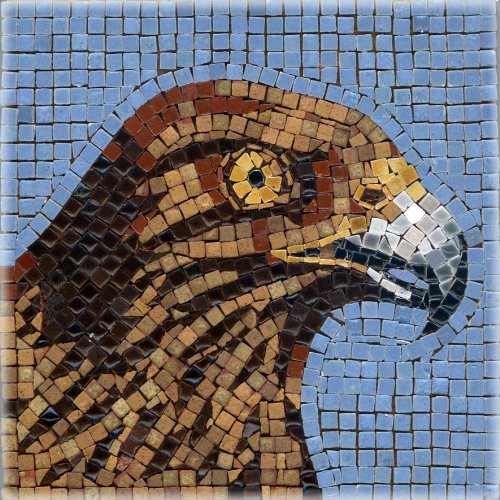 ALEA Mosaic Mosaik Bastelsets 15x15cm, Adler von ALEA Mosaic