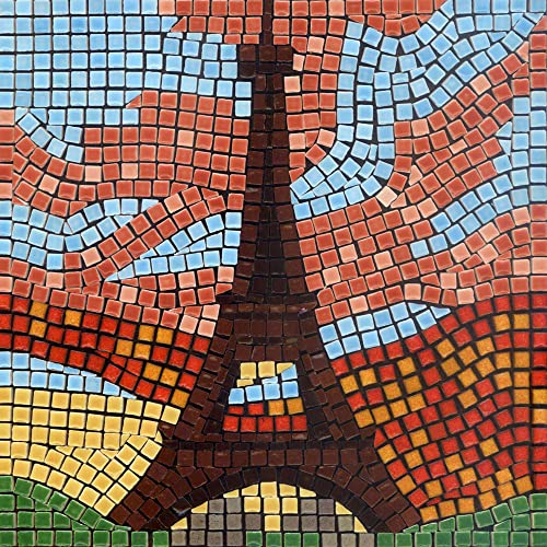 Mosaik bastelset, DIY 20x20cm, Eiffel-Tour von ALEA Mosaic