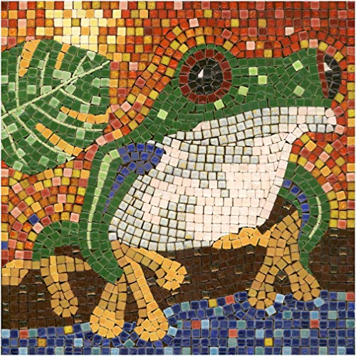 Mosaik bastelset, DIY 20x20cm, Frosch von ALEA Mosaic