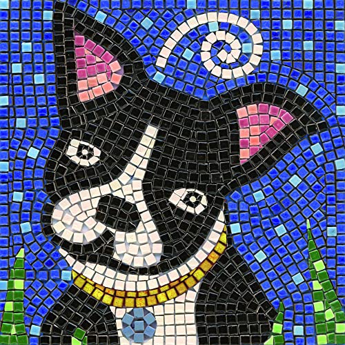 Mosaik bastelset, DIY 20x20cm, Hund Mosaik bastelset, DIY 20x20cm, Hund von ALEA Mosaic