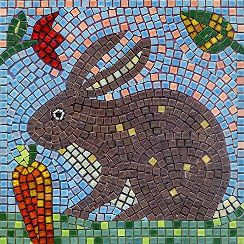 Mosaik bastelset, DIY 20x20cm, Kaninchen Mosaik bastelset, DIY 20x20cm, Kaninchen von ALEA Mosaic