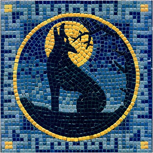 Mosaik bastelset, DIY 20x20cm, Wolf von ALEA Mosaic