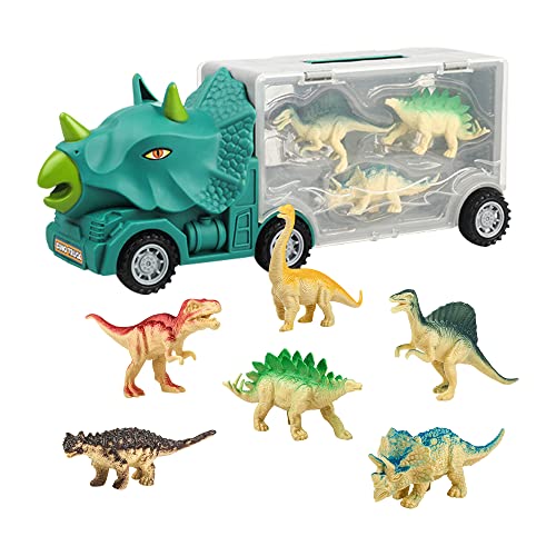 ALEENFOON Dinosaurier Transport LKW Spielzeug für Kinder, Triceratops Fahrzeugträger Auto Dinosaurier Figuren Dinosaurier Spielzeug für 3 4 5 6 7 8+ Jahre Alte Jungen Mädchen Kinder Geschenke ALEENFOON Dinosaurier Transport LKW Spielzeug für Kinder, Triceratops Fahrzeugträger Auto Dinosaurier Figuren Dinosaurier Spielzeug für 3 4 5 6 7 8+ Jahre Alte Jungen Mädchen Kinder Geschenke von ALEENFOON