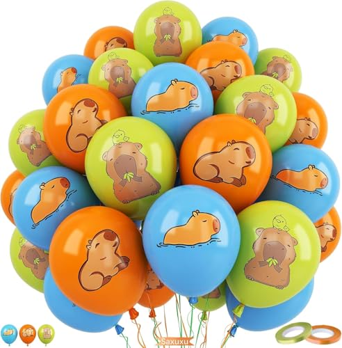 ALEGRE® 30 Capybara Luftballons Geburtstag von ALEGRE