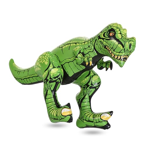 Aufblas Tyrannosaurus Rex Dino Luftballon, XXL Dino Ballon Kindergeburtstag Deko,Dinosaurier Luftballons Geburtstag Deko Mädchen Junge,Dinosaurier Folienballon für Dschungel Dino Geburtstag Deko Party von ALEGRE