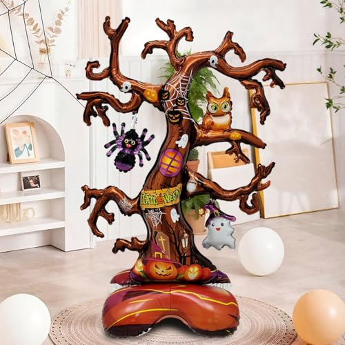 ALEGRE® Halloween Deko 4D Stehend Toter Baum Ballon von ALEGRE