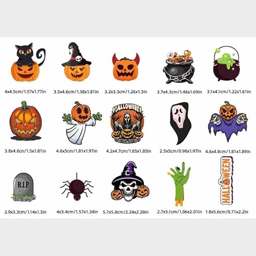 ALEGRE 60 Stück Halloween Kuchendeko C ALEGRE 60 Stück Halloween Kuchendeko C von ALEGRE