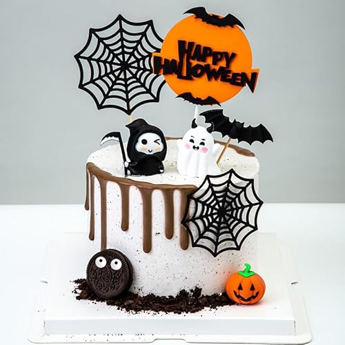 ALEGRE Halloween Tortendeko Set, 9 Stück Tischdeko für Halloween von ALEGRE