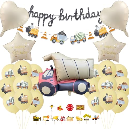 ALEGRE Happy birthday Bagger Geburtstag Deko von ALEGRE