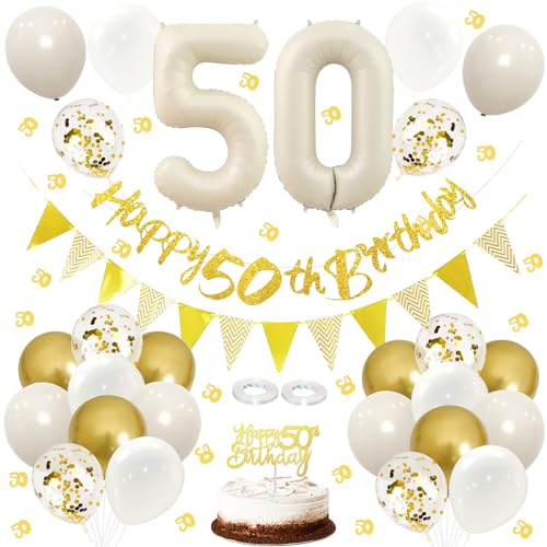 ALEGRE Luftballons 50 Geburtstag Frau Mann Deko, Konfetti 50 Geburtstag Deko, 50. Geburtstag Mann Frau Girlande,Deko 50 Geburtstag Frau Tortendeko,50. Geburtstag Deko Banner Torte,50er Geburtstagsdeko ALEGRE Luftballons 50 Geburtstag Frau Mann Deko, Konfetti 50 Geburtstag Deko, 50. Geburtstag Mann Frau Girlande,Deko 50 Geburtstag Frau Tortendeko,50. Geburtstag Deko Banner Torte,50er Geburtstagsdeko von ALEGRE