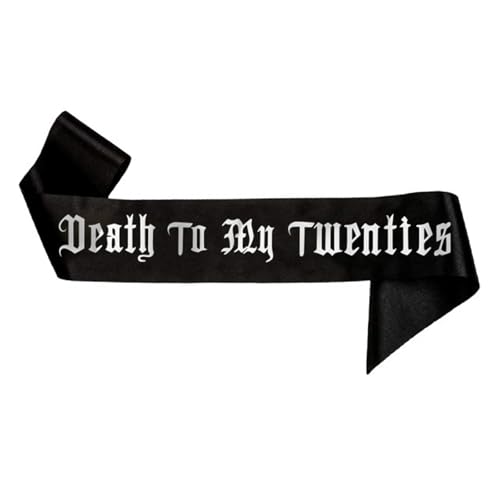 ALEGRE RIP to My Twenties Schärpe,30 Geburtstag Deko Sash,RIP to My 20s Deko,Rip Twenties Deko Geburtstagsschärpe,Rip 20s Deko für Frau,Death to My Twenties Dekorationen Schärpe für Deko 30 Geburtstag ALEGRE RIP to My Twenties Schärpe,30 Geburtstag Deko Sash,RIP to My 20s Deko,Rip Twenties Deko Geburtstagsschärpe,Rip 20s Deko für Frau,Death to My Twenties Dekorationen Schärpe für Deko 30 Geburtstag von ALEGRE
