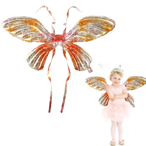 ALEGRE Schmetterlings Ballon Schmetterlingsflügel (Orange) von ALEGRE