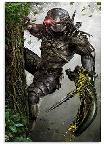 ALKOY Puzzle 1000 Teile Zusammensetzen Bild Alien Vs Predator Poster Erwachsene Spiele Lernspielzeug Klassisches Lernspielzeug Puzzle 38 * 26 cm von ALKOY