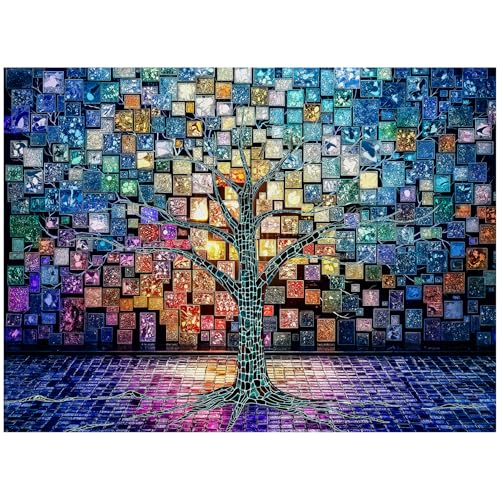 ALL4JIG 1000-teiliges Blumengartenpuzzle – wunderschöne bunte Blumen in voller Blüte von ALL4JIG