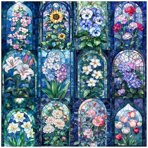 ALL4JIG Blumen und Pflanzen lustige Puzzles für Erwachsene und Kinder, 1000 Teile, Weihnachts-Wichtelgeschenk, weißer Elefant Geschenke für Hundeliebhaber, Zahlen geteilt zum einfachen Lösen ALL4JIG Blumen und Pflanzen lustige Puzzles für Erwachsene und Kinder, 1000 Teile, Weihnachts-Wichtelgeschenk, weißer Elefant Geschenke für Hundeliebhaber, Zahlen geteilt zum einfachen Lösen von ALL4JIG