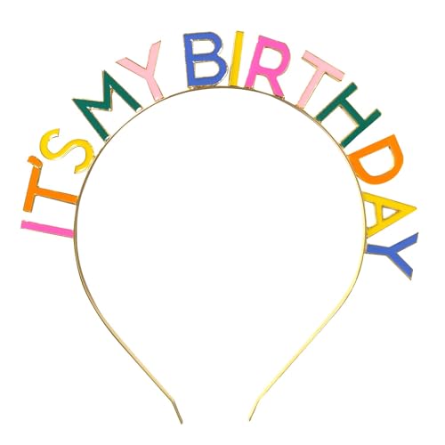 Geburtstag Stirnband, Geburtstagskrone für Frauen Mädchen, Regenbogen It's My Birthday Haarband, Prinzessin Tiara, Alles Gute zum Geburtstag Zubehör für Geburtstagsfeier Dekorationen E9CSSRF Geburtstag Stirnband, Geburtstagskrone für Frauen Mädchen, Regenbogen It's My Birthday Haarband, Prinzessin Tiara, Alles Gute zum Geburtstag Zubehör für Geburtstagsfeier Dekorationen E9CSSRF von ALLY-MAGIC