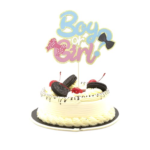 ALLY-MAGIC Y4XBJSDCP Tortenaufsatz für Jungen oder Mädchen, Kuchendekoration, Geschlechtsoffenbarung, Babyparty, Dekoration, Kuchendekoration, Partyzubehör, 1 Stück ALLY-MAGIC Y4XBJSDCP Tortenaufsatz für Jungen oder Mädchen, Kuchendekoration, Geschlechtsoffenbarung, Babyparty, Dekoration, Kuchendekoration, Partyzubehör, 1 Stück von ALLY-MAGIC