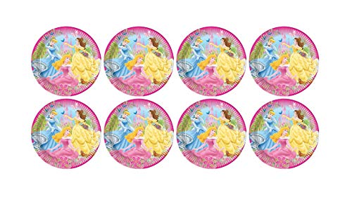 ALMACENESADAN 2608; Disney-Prinzessinnen-Set; bestehend aus 8 Tellern; ideal für Partys und Geburtstage ALMACENESADAN 2608; Disney-Prinzessinnen-Set; bestehend aus 8 Tellern; ideal für Partys und Geburtstage von ALMACENESADAN