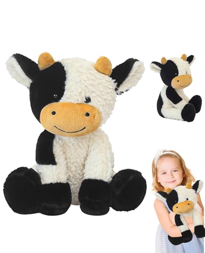 ALONK 22cm Kuh Kuscheltier, Kuscheltier Kuh, Süße Kuscheltiere ALONK 22cm Kuh Kuscheltier, Kuscheltier Kuh, Süße Kuscheltiere von ALONK