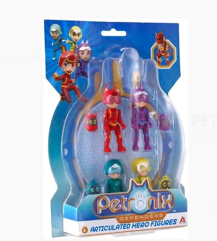 ALPHA group - Petronix – Set mit 4 Figuren, 7,5 cm – Matt, Emma, Tim, Jia ALPHA group - Petronix – Set mit 4 Figuren, 7,5 cm – Matt, Emma, Tim, Jia von ALPHA group
